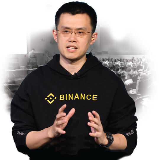 Binance CEO Changpeng Zhao World Blockchain Expo